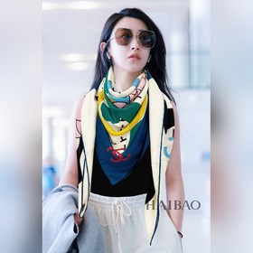 新款  【小香格子标識140】羊絨方巾 搶 VIP推薦  下手一定要快【高端 大