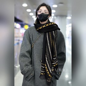 上新  香家【小香鍊條飾品長巾】羊絨長巾 搶 VIP推薦  下手一定要快【高端