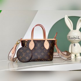 M46705 老花  頂級原單本款 Neverfull BB手袋結合了經典設計