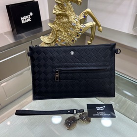 新品 ：Montblanc lnternational（萬寶龍）最新款手拿包，原