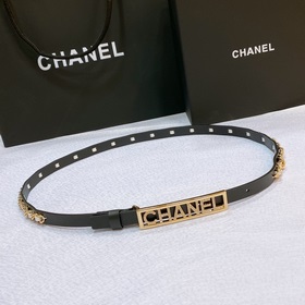 chanel  春夏新款   小牛皮與金色金屬 精緻細膩 光滑優雅 1.5cm精