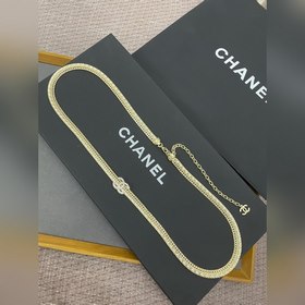 chanel ss 蛇骨鍊，腰間飾物或疊搭飾品，get到了穿搭時髦要點，均碼調節