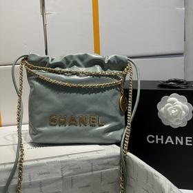 Chanel新顔色！高貴  好看23春夏新款 mini 22bag跟大尺寸一樣