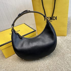 名稱：FENDI Grahy 新月包 品質：頂級原單 進口牛皮 型號：887