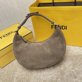 名稱：FENDI Grahy 新月包 品質：頂級原單 麂皮 型號：8879