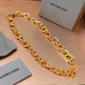 原單貨新品 巴黎世家項鍊 Balenciaga 新款項鍊專櫃一緻 細節做工精細