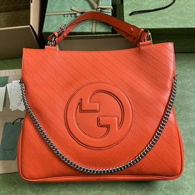 Gucci Blondie系列中號托特包。Gucci Blondie系列包袋匠心