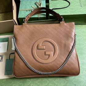 Gucci Blondie系列中號托特包。Gucci Blondie系列包袋匠心