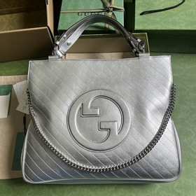 Gucci Blondie系列中號托特包。Gucci Blondie系列包袋匠心