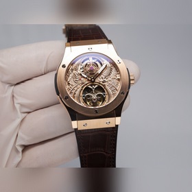 HUBLOT 宇舶—恒寶 經典融合系列陀飛輪男士腕表表帶：進口皮帶、鋼帶（舒适