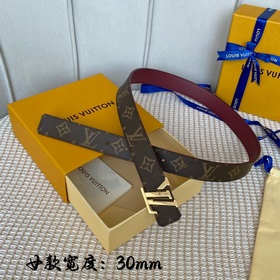 LOUIS VUITTON>路易威登 驢牌ss22女士腰帶.Made in Sp