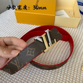 LOUIS VUITTON>路易威登 驢牌ss22女士腰帶.Made in Sp