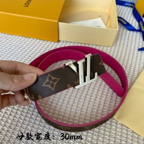 LOUIS VUITTON>路易威登 驢牌ss22女士腰帶.Made in Sp