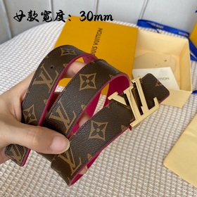 LOUIS VUITTON>路易威登 驢牌ss22女士腰帶.Made in Sp