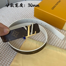 LOUIS VUITTON>路易威登 驢牌ss22女士腰帶.Made in Sp