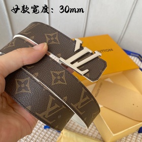 LOUIS VUITTON>路易威登 驢牌ss22女士腰帶.Made in Sp