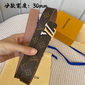 LOUIS VUITTON>路易威登 驢牌ss22女士腰帶.Made in Sp