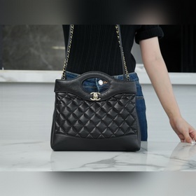 Chanel 23A高級手工坊31bag mini 黑色 31手袋時髦百搭，