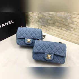 chanel 22c早春丹甯牛仔 金