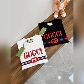 Gucci 古奇 獨家專供新款 時尚原單短袖，高端歐版原單T恤，潮流時尚休閑短袖