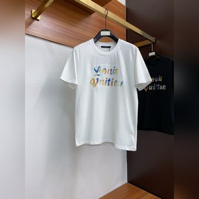 1v 路易威登 24ss夏季新款 設計情侶款短袖T恤！渠道精品！經典都市系列産物