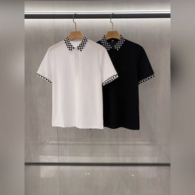 (新品)LV原單男士珠地網眼棉翻領馬球OLO衫，香港洋行渠道貨，重磅高端臻品，高