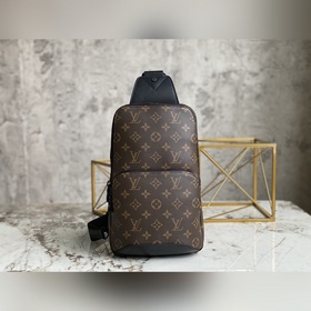 LV M45897老花 胸包腰包系列 Avenue單肩包 此款Damier Gr