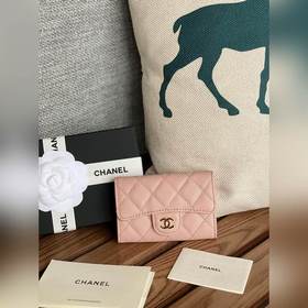 CHANEL 魚子醬 小球紋 經典系列 多個顔色。顔色 ：如圖所示/金色五金 新