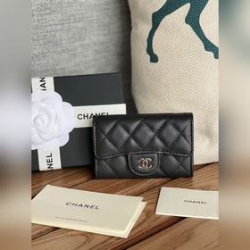 CHANEL 魚子醬 小球紋 經典系列 多個顔色。顔色 ：如圖所示/金色五金 新