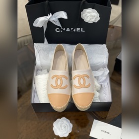 chanel 經典春季 Espadrilles 漁夫鞋 小香經典版型！獨家代購原