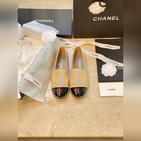 chanel 2024春季新品 Espadrilles 漁夫鞋 小香經典版型！獨