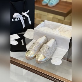 chanel 春季 Espadrilles 漁夫鞋 小香經典版型！獨家代購原版一