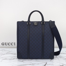 gucci 新款 專櫃品質，實物實拍，款號：763316深藍膠，尺寸：寬36×高