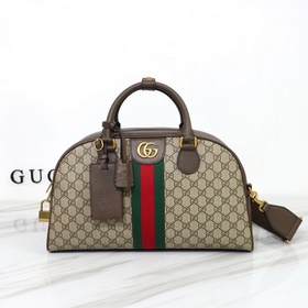 gucci 新款 專櫃品質，實物實拍，款號：723309杏啡，尺寸：寬40×高2