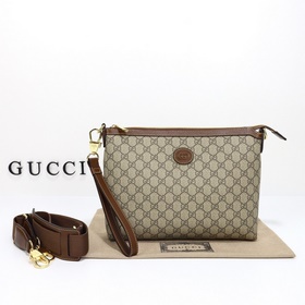 gucci 新款 專櫃品質，實物實拍，款號：726833杏棕，尺寸：寬30×高2