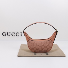 gucci 新款 專櫃品質，實物實拍，款號：658551粉布，尺寸：寬20×高1