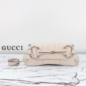 gucci 新款 專櫃品質，實物實拍，款號：764255白皮，尺寸：寬38×高1