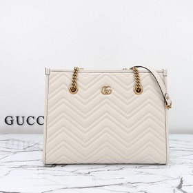 gucci 新款 專櫃品質，實物實拍，款號：779724白皮，尺寸：寬34x長2