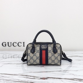 gucci 新款 專櫃品質，實物實拍，款號：781490藍膠藍皮，尺寸：長16.