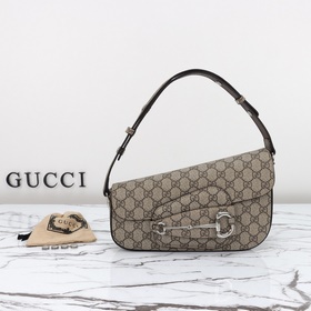 gucci 新款 專櫃品質，實物實拍，款號：764155杏啡，尺寸：長10.5-