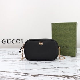 gucci 新款 專櫃品質，實物實拍，款號：772759克皮，尺寸：寬18.5x