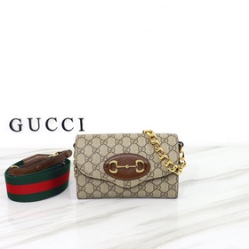 gucci 新款 專櫃品質，實物實拍，款號：724713杏棕，尺寸：寬20×高1