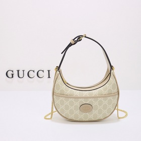 gucci 新款 專櫃品質，實物實拍，款號：726843米膠燕麥，尺寸：寬22×