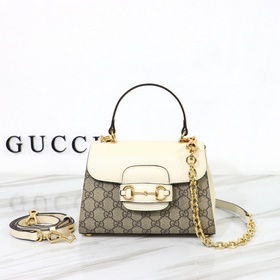 gucci 新款 專櫃品質，實物實拍，款號：703848杏白，尺寸：寬22×高1