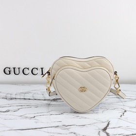 對版五金升級版  gucci 新款 專櫃品質，實物實拍，款號：751628白皮，