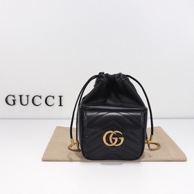 gucci 新款 專櫃品質，實物實拍，款號：746433克皮，尺寸：寬14.5×