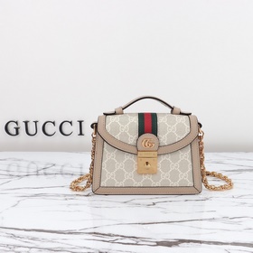 gucci 新款 專櫃品質，實物實拍，款號：696180米膠燕麥，尺寸：寬17.