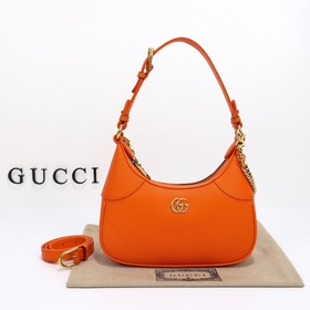 gucci 新款 專櫃品質，實物實拍，款號：731817橙皮，尺寸：寬25×高1