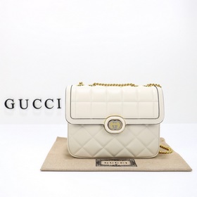 gucci 新款 專櫃品質，實物實拍，款號：740834白皮，尺寸：寬25×高1