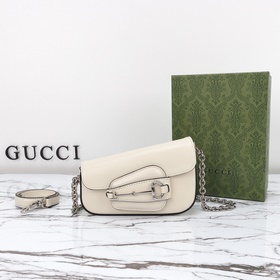 gucci 新款 專櫃品質，實物實拍，款號：774209白皮，尺寸：長8-12.